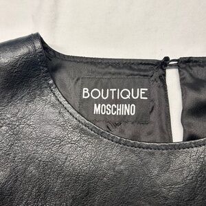 Boutique Moschino Vegan Leather Blouse